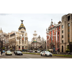 Cuadro de Madrid Gran Vía