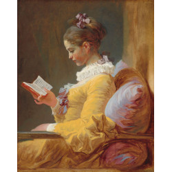 Cuadro muchacha leyendo de Honore Fragonard