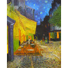 Cuadro Terraza de café por la noche Van Gogh