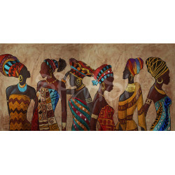 Cuadro Mujeres étnicas africanas