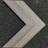 marco de madera gris de 8,5 cm de ancho