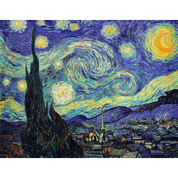 Cuadro de Van Gogh noche estrellada
