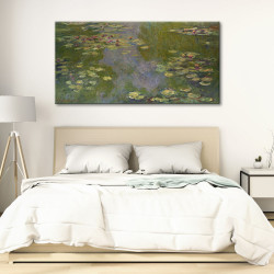 Cuadro de Claude Monet con nenúfares