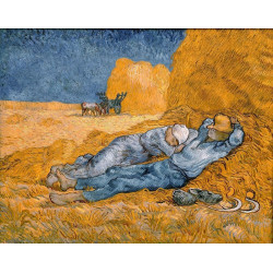 Cuadro La Siesta de Van Gogh impreso