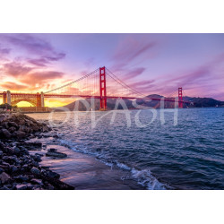 Puente San Francisco al atardecer